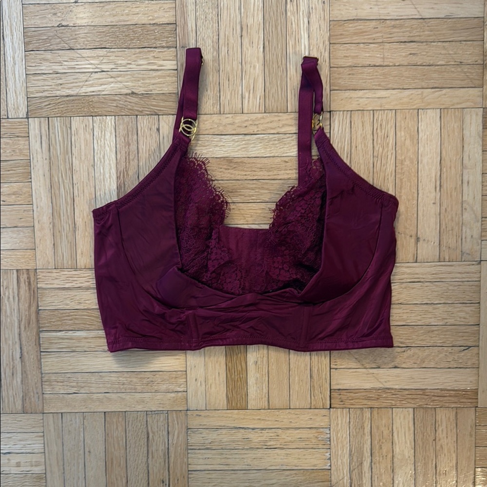 Victoria's Secret Purple Bralette with Adjustable Straps
